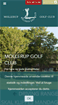 Mobile Screenshot of mollerupgolfclub.dk